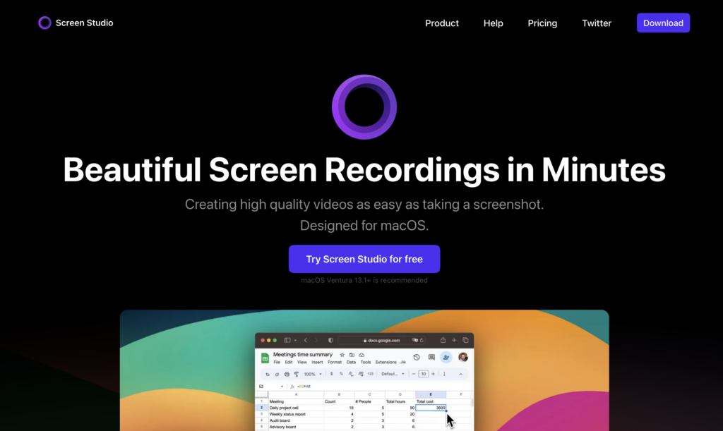 Screen Studio: Number 1 Tool for Creating Captivating Video Tutorials on Mac