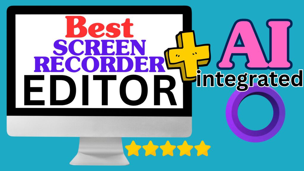 Best Screen Recorder & Editor, Lifetime Access + No Watermark, Auto Zoom in & out, AI Integrated