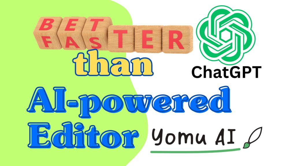 Better Editor than ChatGPT and Jenni AI? WRITE Better and Faster | Yomu AI | FULL TUTORIAL