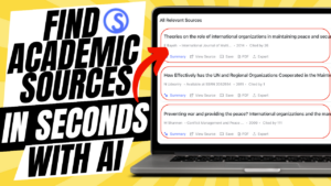 This New Feature of Sourcely AI is Game-Changer for Academic Source Finding